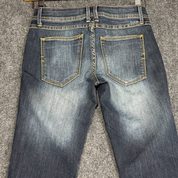 bebe Jeans Womens 25 Skinny Medium Wash Cotton Stretch Pockets - Picture 7 of 8